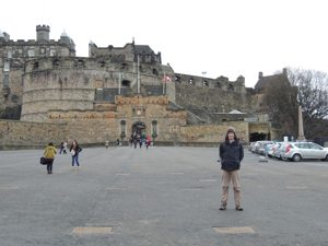 Some dodgy person messing up the shot