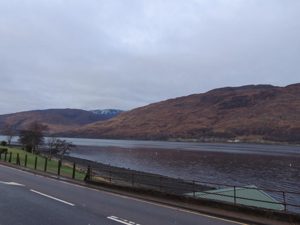 Part of the view from our hotel over Christmas