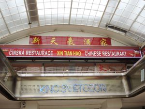 The original Chinese restaurant in Prague.