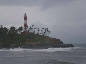 The Kovalam lighthouse