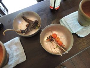 Ingredients for the first dipping sauce