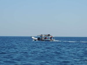 Other divers trying to beat us to the good spots in Menjangan!!